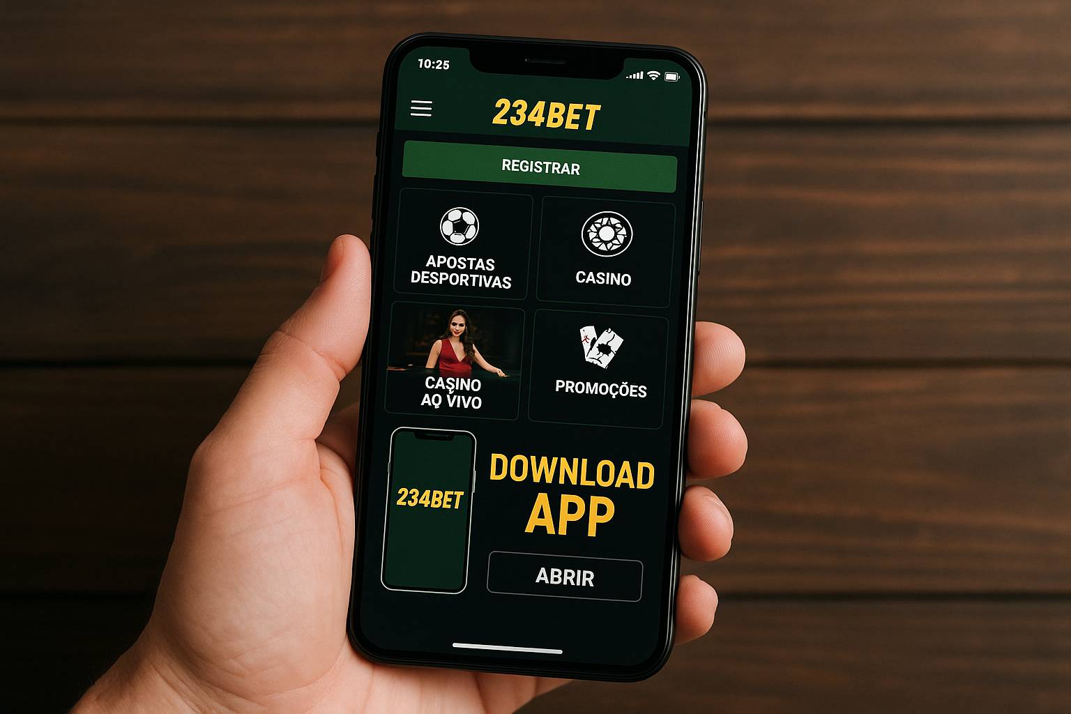 Baixar o 234BETCassino App