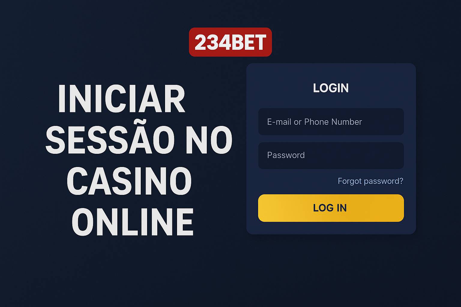 Login no Cassino 234BET